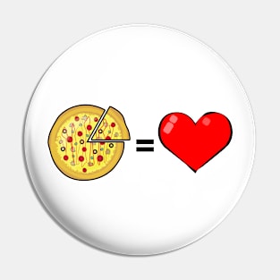 Love Pizza Pin