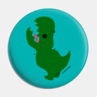 Dinosaur T-Rex Screaming Pin