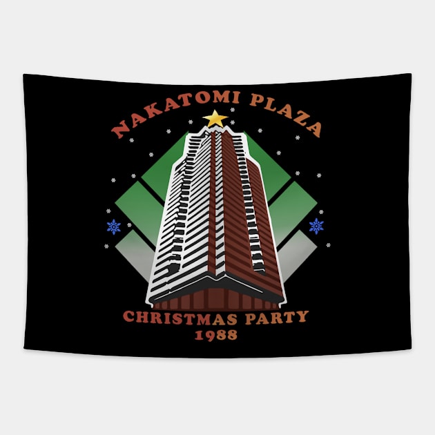 nakatomi christmas party Tapestry by BigM89