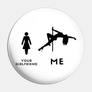 Funny Pole Dancing Designs Pin