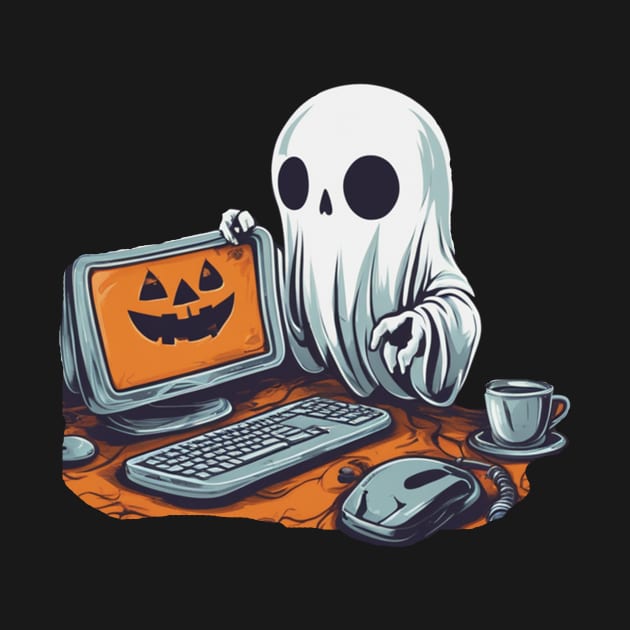 Ghost software developer computer engineer by Edgi