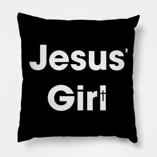 Jesus Girl Pillow