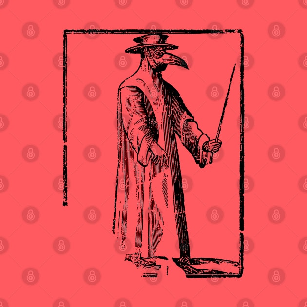 Plague Doctor ∆∆∆ Vintage Illustration Design by DankFutura