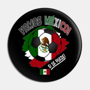 Playera Mexico Soccer Team Seleccion Mexicana de futbol Pin