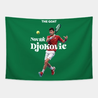 Djokovic 3D cartoon Tapestry