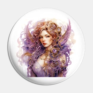 Steampunk Angel #5 Pin