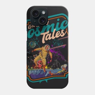 Cosmic Tales vintage sci fi Phone Case