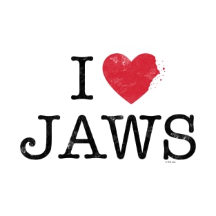 I <3 Jaws T-Shirt