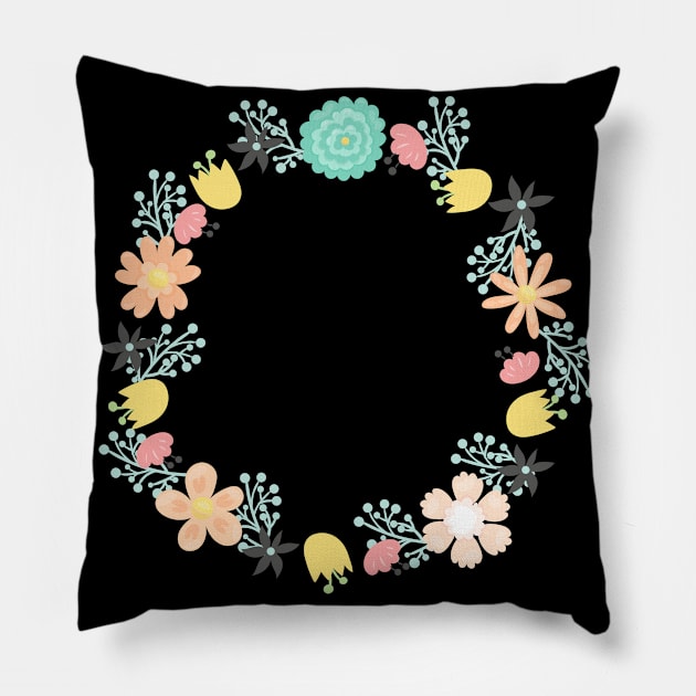 Mothers Day Flower Pillow by Creative Has