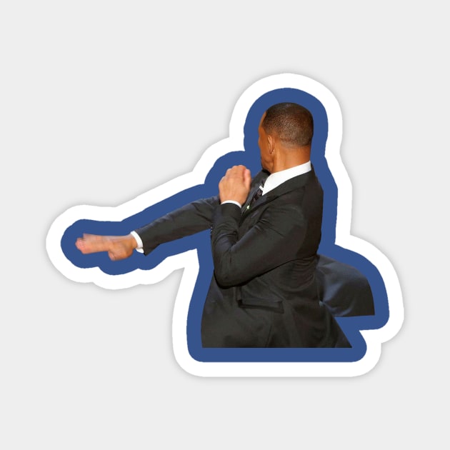 Will Smith Slapping Magnet by ChevDesign