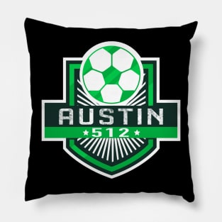 Austin soccer football jersey Pillow