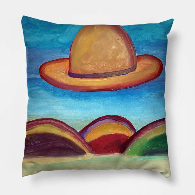 hat Pillow by diegomanuel