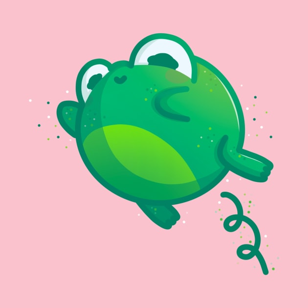 Super Cute Leap Frog - Kawaii Leap Frog by perdita00