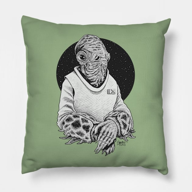 Rebellion's Hero Pillow by ArtistJerryBennett