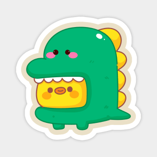 Kawaii Dino Chick Magnet