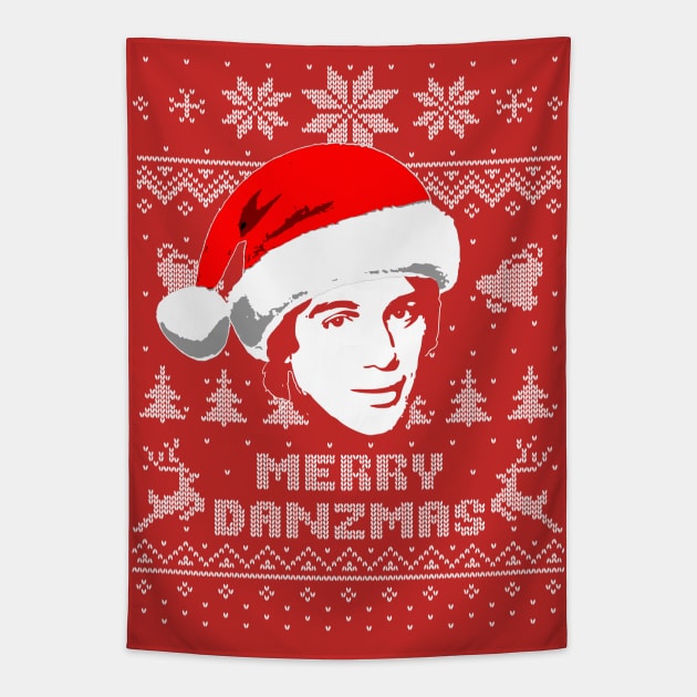 Tony Danza Merry Danzmas Tapestry by Nerd_art