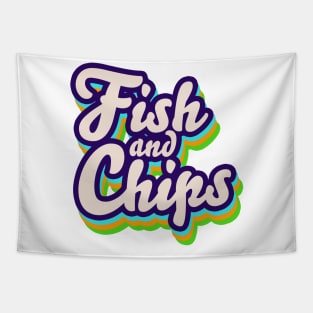 Fish and Chips Tapestry