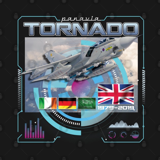 Tornado German British  Airforce Pilot Gift Modern Warbird by woormle