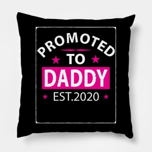 Promoted To Daddy Pillow