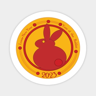 Lunar New Year of the Rabbit Magnet