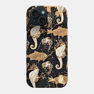 Vintage Sea Creatures Phone Case