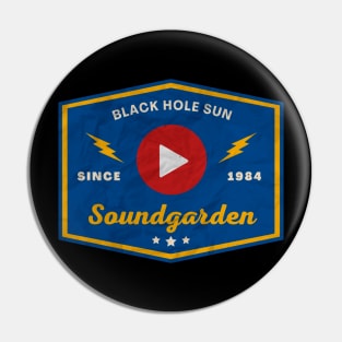 Soundgarden // Play Button Pin