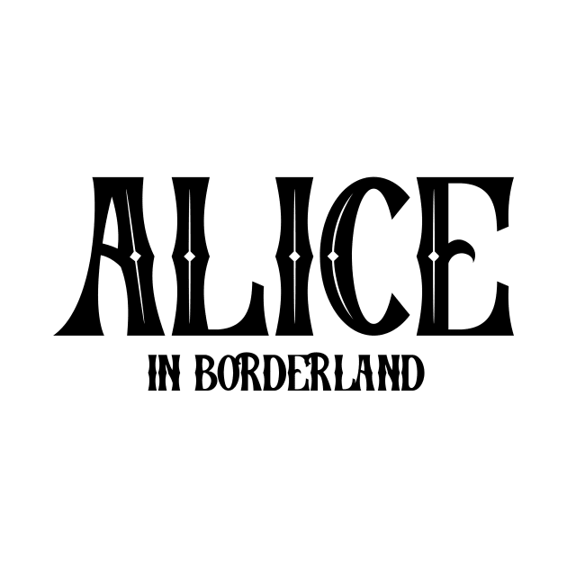 Alice in borderland title black by CERA23