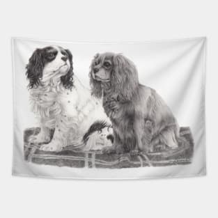 Cavalier king charles spaniel Tapestry