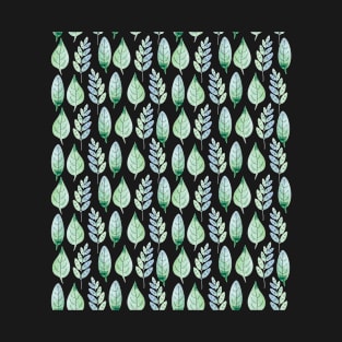 Watercolour Leaves Arrangement T-Shirt