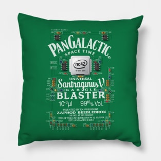 Pan Galactic Gargle Blaster - Circuit Board Pillow