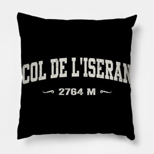 Col De L'Iseran Cycling Bike Souvenir Pillow