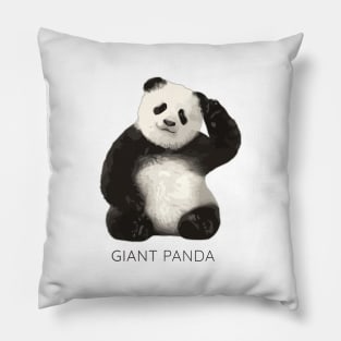 Giant panda (Ailuropoda melanoleuca) Pillow