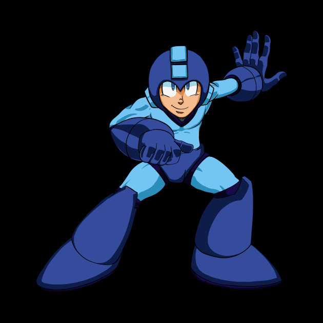 Mega Man by KnightLineArt
