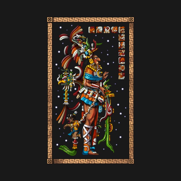 Mayan King Chan Bahlum II by underheaven
