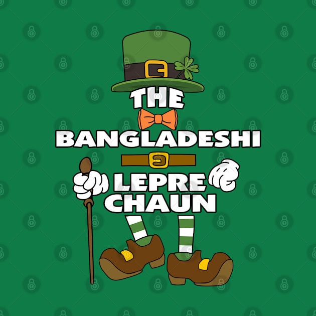 The Bangladeshi Leprechaun St Patrick's Day Celebration Matching Outfits Group Attire by HappyGiftArt