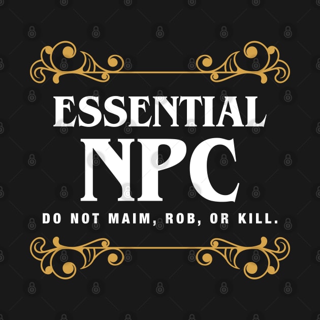 Essential NPC Character Tabletop RPG Addict by pixeptional