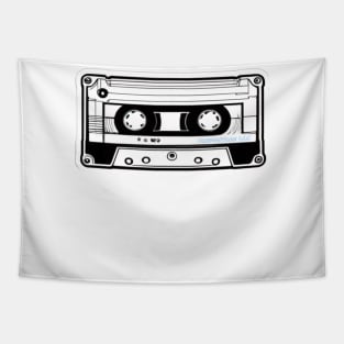 Retro Audio Music Mix Tape Cassette - PanfurWare LLC Tapestry