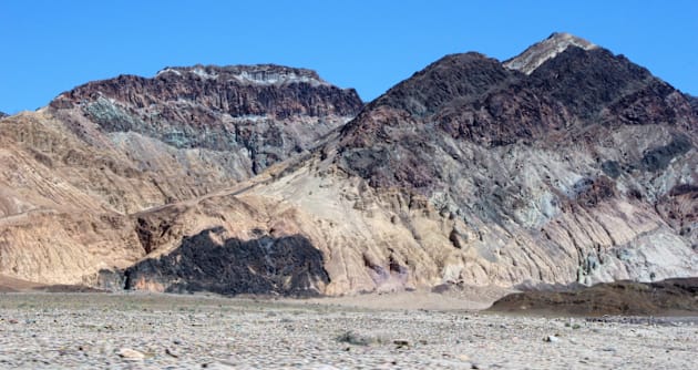 Death Valley Rock Formations Kids T-Shirt by Christine aka stine1