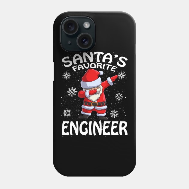 Santas Favorite Engineer Christmas Phone Case by intelus