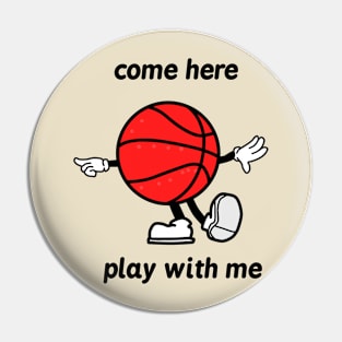 Basketball fans Pin