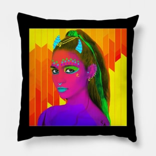Rainbow Grimes Pillow