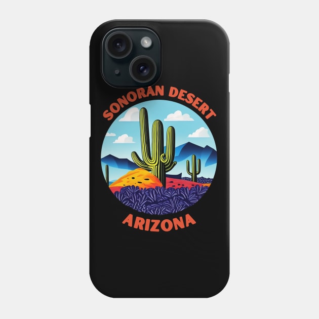 Sonoran Desert Arizona Phone Case by MtWoodson