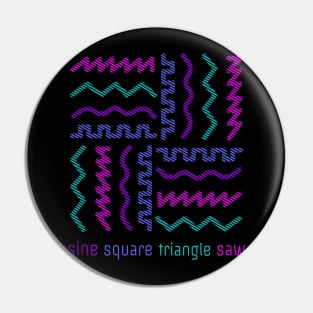 Synthesizer Waveform Pin