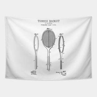 TENNIS RACKET patent Tapestry