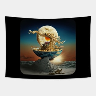 Ramen - Noodly Heaven v1 (no text) Tapestry