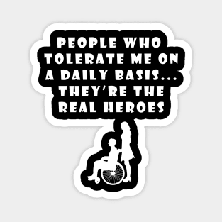 Real heroes Magnet