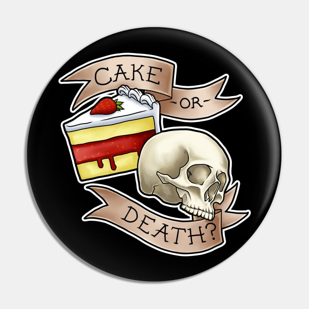 Cake or Death? Pin by katymakesthings