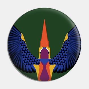 Oriental dwarf kingfisher Pin