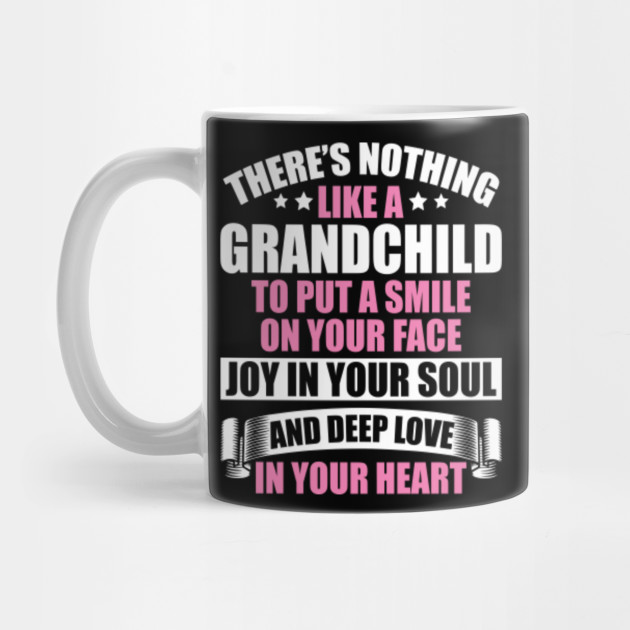 Theres Nothing Like A Grandchild to Put A Smile On Your Face FUUNY Gift Crew Neck Pullover Sweatshirt for Grandparents