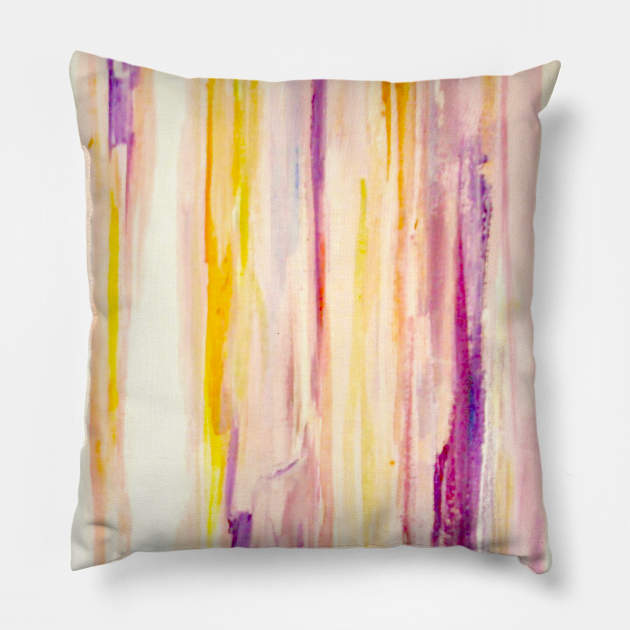 modern abstract painting luxury Pillow by Le Ma9